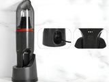 Sladdlös handdammsugare 4–6 kPa 350 ml USB-C svart med munstycken