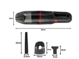 Sladdlös handdammsugare 4–6 kPa 350 ml USB-C svart med munstycken