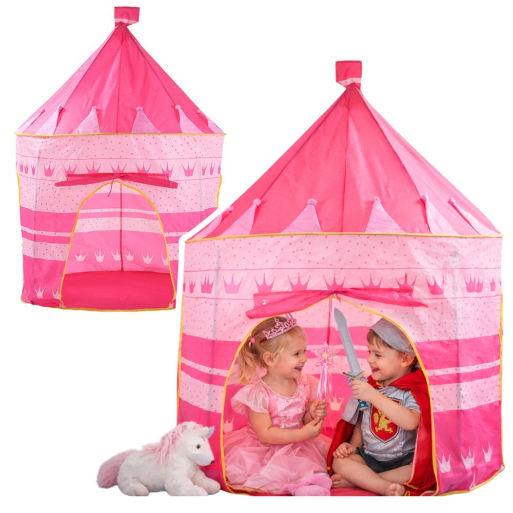 Slottstält lektält för barn 105x135 cm vattentålig polyester