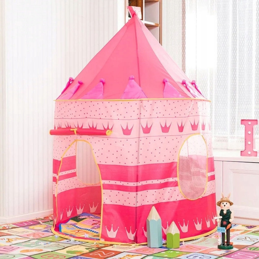 Slottstält lektält för barn 105x135 cm vattentålig polyester