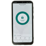 Smart dörrlås med fingeravtryck RFID app och nyckel, för 30-60 mm dörr