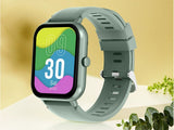 Smartwatch med Bluetooth-samtal grön silikonarmband 5–7 dagar