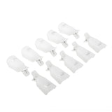 Soak off clips för borttagning av nagellack/hybridgel 10-pack
