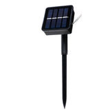 Solcellsdriven LED-ljusslinga 100 bollar varmvit 11,6 m IP44