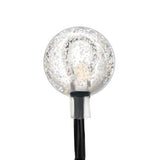 Solcellsdriven LED-ljusslinga 100 bollar varmvit 11,6 m IP44