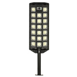 Solcellsdriven LED-strålkastare 60W 520 LED med rörelsesensor 10 m
