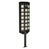 Solcellsdriven LED-strålkastare 60W 520 LED med rörelsesensor 10 m