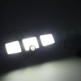 Solcellsdriven LED-utomhuslampa 3W med rörelsesensor och skymningssensor