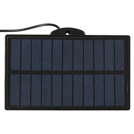 Solcellsdriven LED-utomhuslampa 3W med rörelsesensor och skymningssensor
