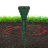 Solcellsdriven mullvadsskrämma 2-pack IP65 med 3 vibrationslägen