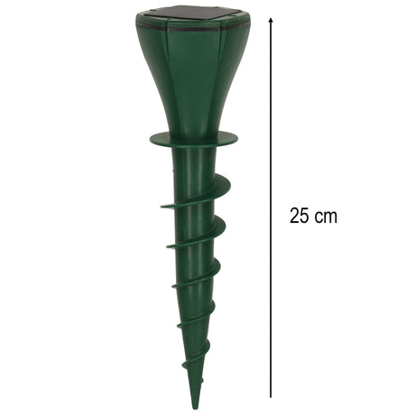 Solcellsdriven mullvadsskrämma 2-pack IP65 med 3 vibrationslägen