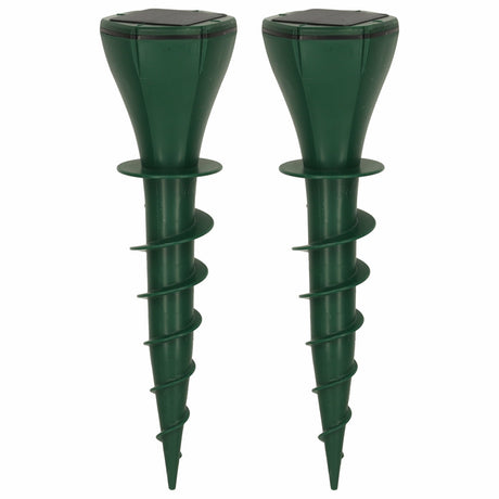 Solcellsdriven mullvadsskrämma 2-pack IP65 med 3 vibrationslägen