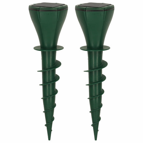 Solcellsdriven mullvadsskrämma 2-pack IP65 med 3 vibrationslägen