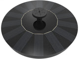 Solcellsfontän för damm 5V 1–3W 130 l/h med 5 munstycken