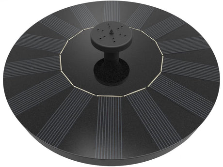 Solcellsfontän för damm 5V 1–3W 130 l/h med 5 munstycken