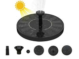 Solcellsfontän för damm 5V 1–3W 130 l/h med 5 munstycken
