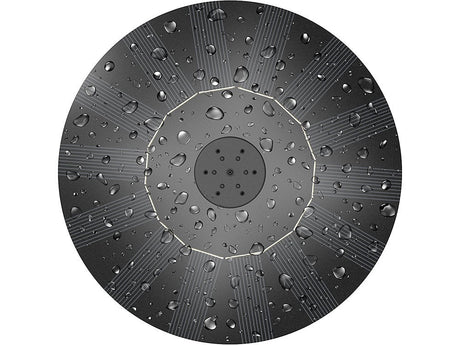 Solcellsfontän för damm 5V 1–3W 130 l/h med 5 munstycken