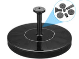 Solcellsfontän för damm 5V 1–3W 130 l/h med 5 munstycken