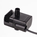 Solcellsfontän med solpanel 3 m kabel 4 munstycken 180 L/h