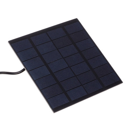 Solcellsfontän med solpanel 3 m kabel 4 munstycken 180 L/h