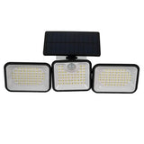 Solcellslampa utomhus 180 LED 550 lm med rörelse- & skymningssensor