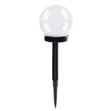 Solcellslampor trädgårdspett LED kallvit IP44 6-pack 35 cm