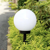Solcellslampor trädgårdspett LED kallvit IP44 6-pack 35 cm