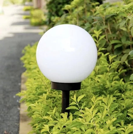 Solcellslampor trädgårdspett LED kallvit IP44 6-pack 35 cm