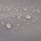 Solsegel trekant 3x3x3 m grå polyester 120 g/m² inkl 4 snören