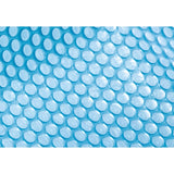 Solskydd pooltäcke bubbelplast Ø348 cm för pool 366 cm blå 120 µm