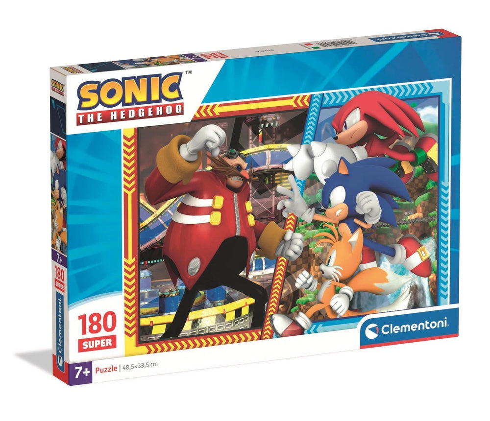 Sonic pussel 180 bitar för barn 7–9 år