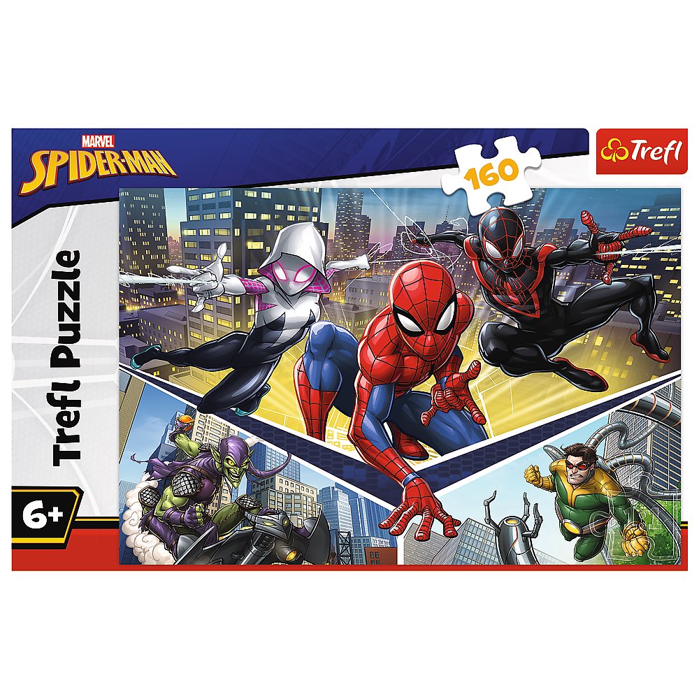 Spiderman pussel 160 bitar 41x27,5 cm Marvel