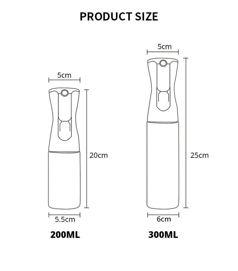 Sprayflaska i Glas för Olja och Vinäger 200ml
