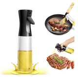 Sprayflaska i glas för olja/vinäger 200 ml svart