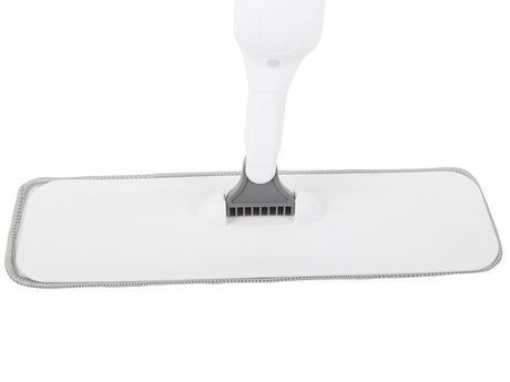 Spraymopp med vattentank 450 ml och 3 mikrofiberdukar vit 125 cm