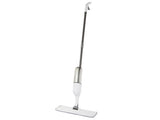 Spraymopp med vattentank 450 ml och 3 mikrofiberdukar vit 125 cm