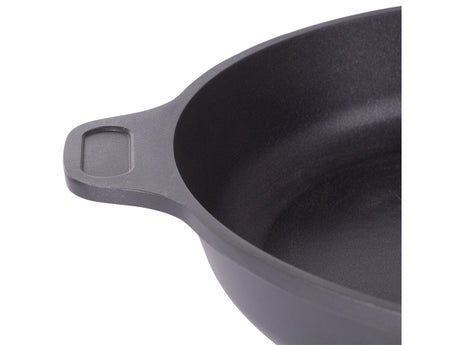 Stekpanna 28 cm gjuten aluminium non-stick, svart, för induktion