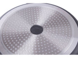 Stekpanna 28 cm gjuten aluminium non-stick, svart, för induktion