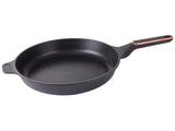 Stekpanna 28 cm gjuten aluminium non-stick, svart, för induktion