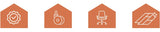Stolshjul 5-pack svängbara tysta PU 11x22 mm spindel svart