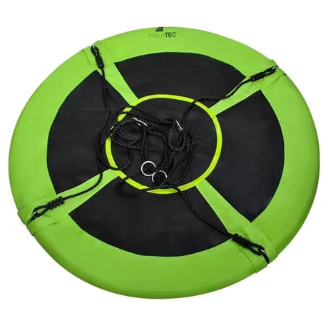Storknäste gunga 100 cm grön/svart 150 kg väderbeständig inkl kit