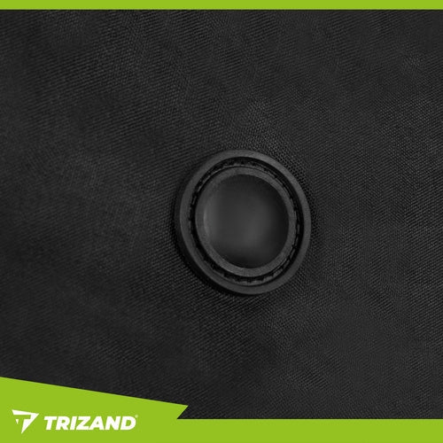 Stor resväska/duffelväska 180L vattentålig med axelrem svart
