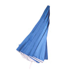 Strandparaply 150 cm UPF 50+ justerbar höjd 140-180 cm blå