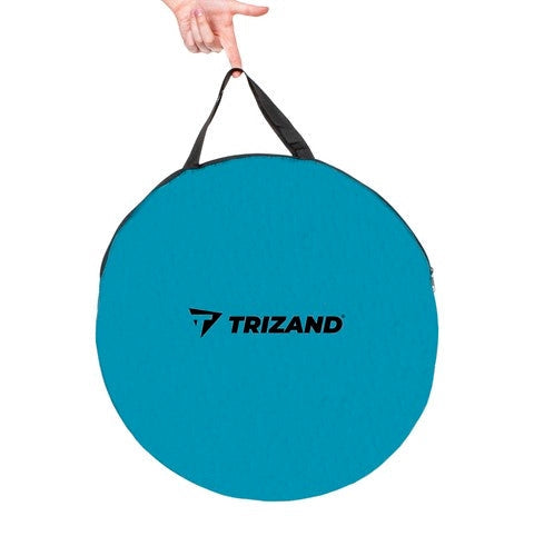 Strandtält pop-up UV30 turkos/vit 145x100x70 cm inkl väska