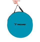 Strandtält pop-up UV30 turkos/vit 145x100x70 cm inkl väska