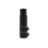 Styrstamsförlängare 28,6 mm (1-1/8) A-head svart, set med ringar