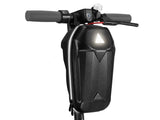 Styrväska för elscooter 5L vattenavvisande EVA/PU med reflex, svart