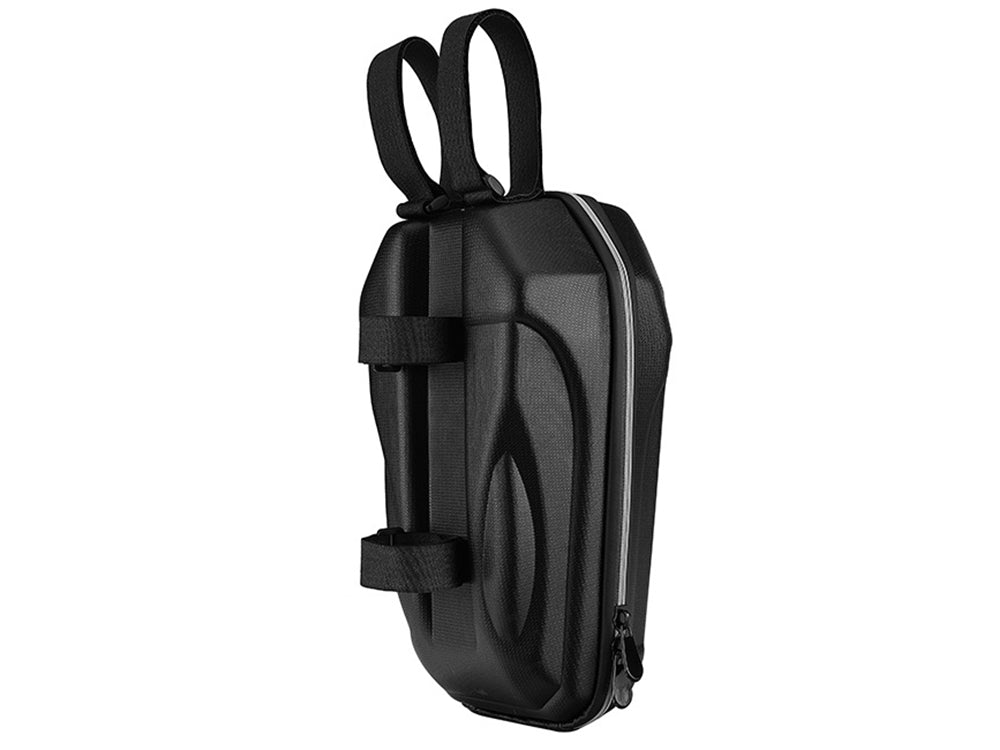 Styrväska för elscooter 5L vattenavvisande EVA/PU med reflex, svart