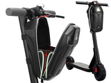 Styrväska för elscooter 5L vattenavvisande EVA/PU med reflex, svart