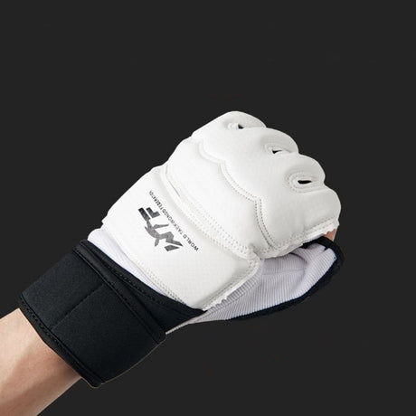 Taekwondo-handskar XS för träning och sparring, 1 par med fodral